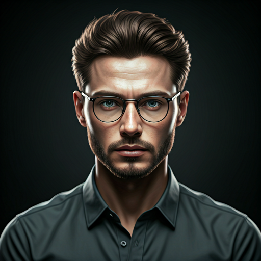 Futuristic AI Visual